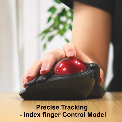 ELECOM HUGE Trackball  2.4GHz Wireless USB  Index Finger Control  Cust 2