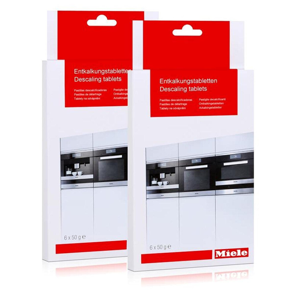 Miele 10178330 Descaling Tablets  6 Tablets (Pack of 2)