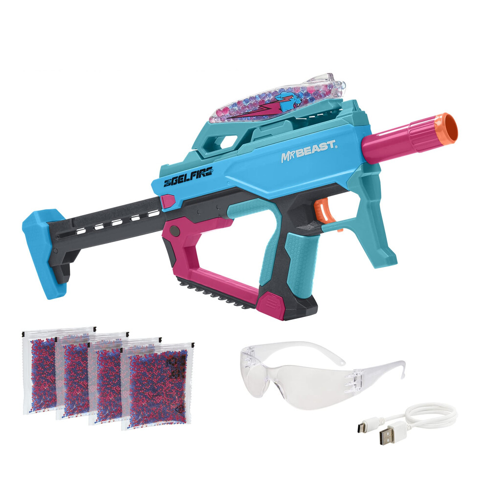 Nerf Pro Gelfire X MrBeast Full Auto Blaster & 20 000 Gelfire Rounds