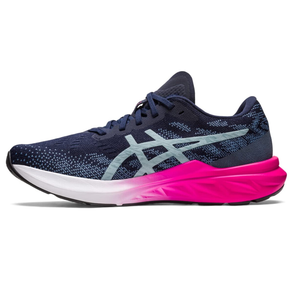 ASICS Women's DYNABLAST 3 Running Shoes  9.5  Midnight/Light Steel