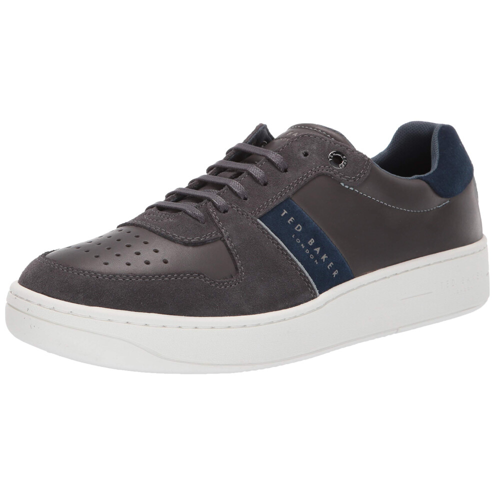 Ted Baker Men's Maloni Sneaker  Dark Grey Suede  10 Medium US