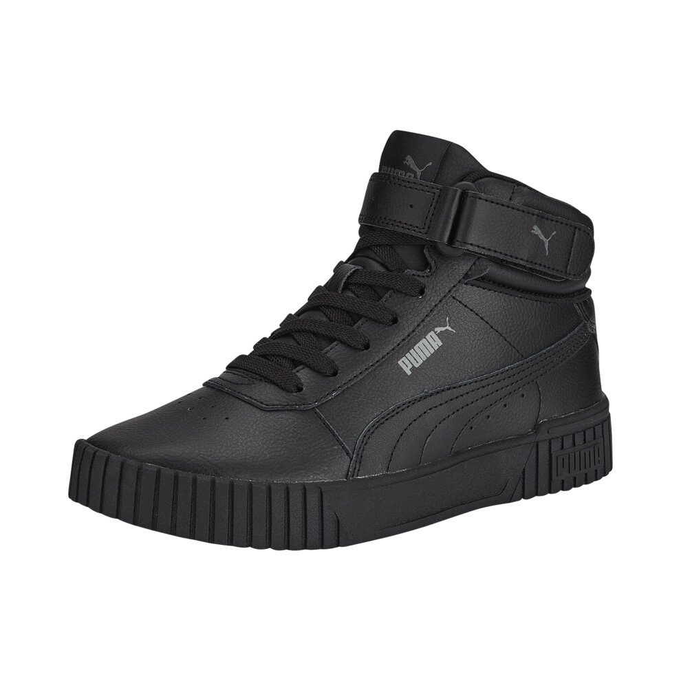 PUMA Women's CARINA 2.0 MID Sneaker  Puma Black-Puma Black-Dark Shadow