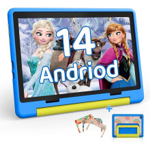 HotLight Kids Tablet 10 inch Android 14 Octa-Core, 8GB RAM+64GB ROM, 1280 * 800 IPS, 5MP+8MP Dual Camera, 5000mAh, Parental Control, WiFi 6/BT 5.3