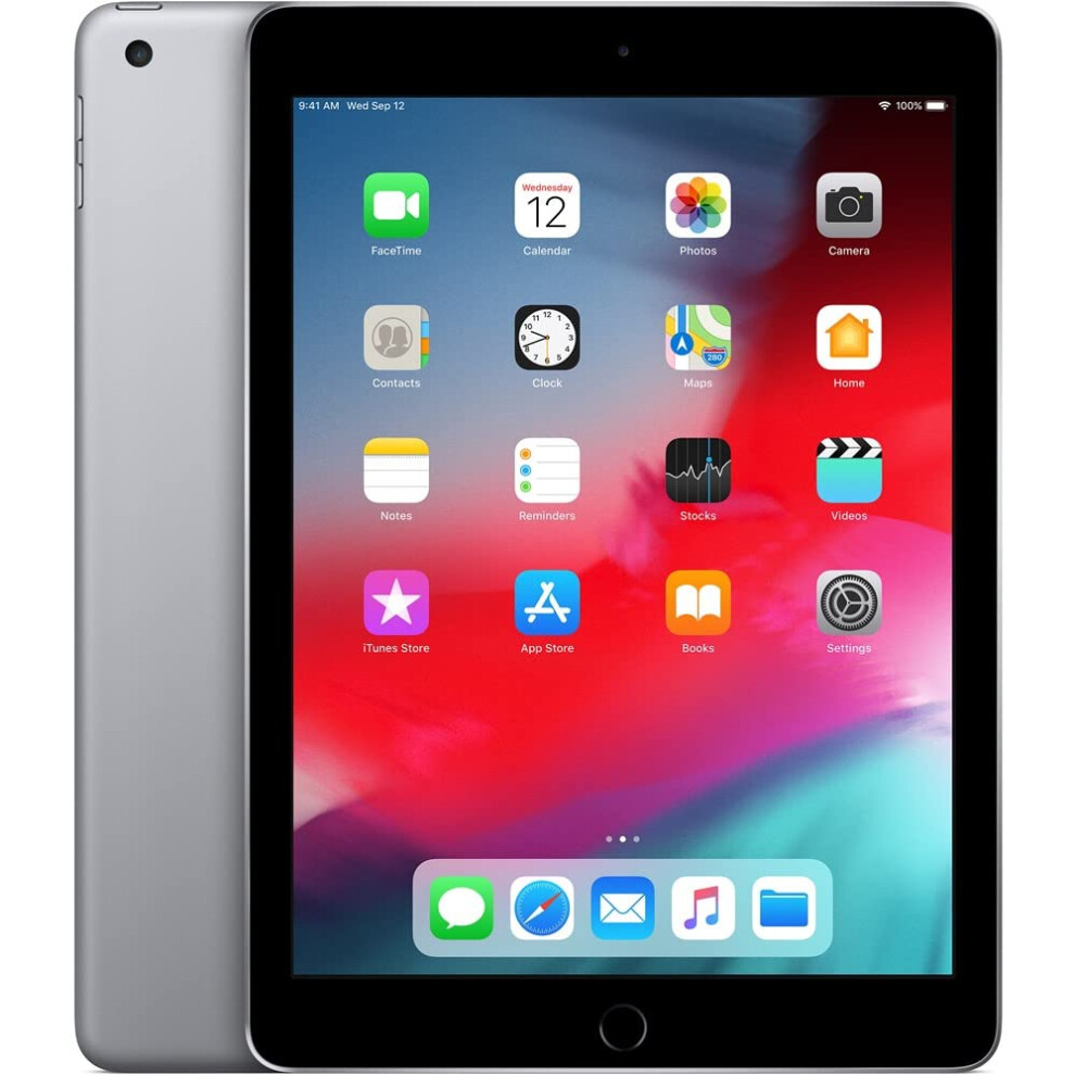 Apple iPad (2018 Model) with Wi-Fi only 32GB Apple 9.7in iPad - Space