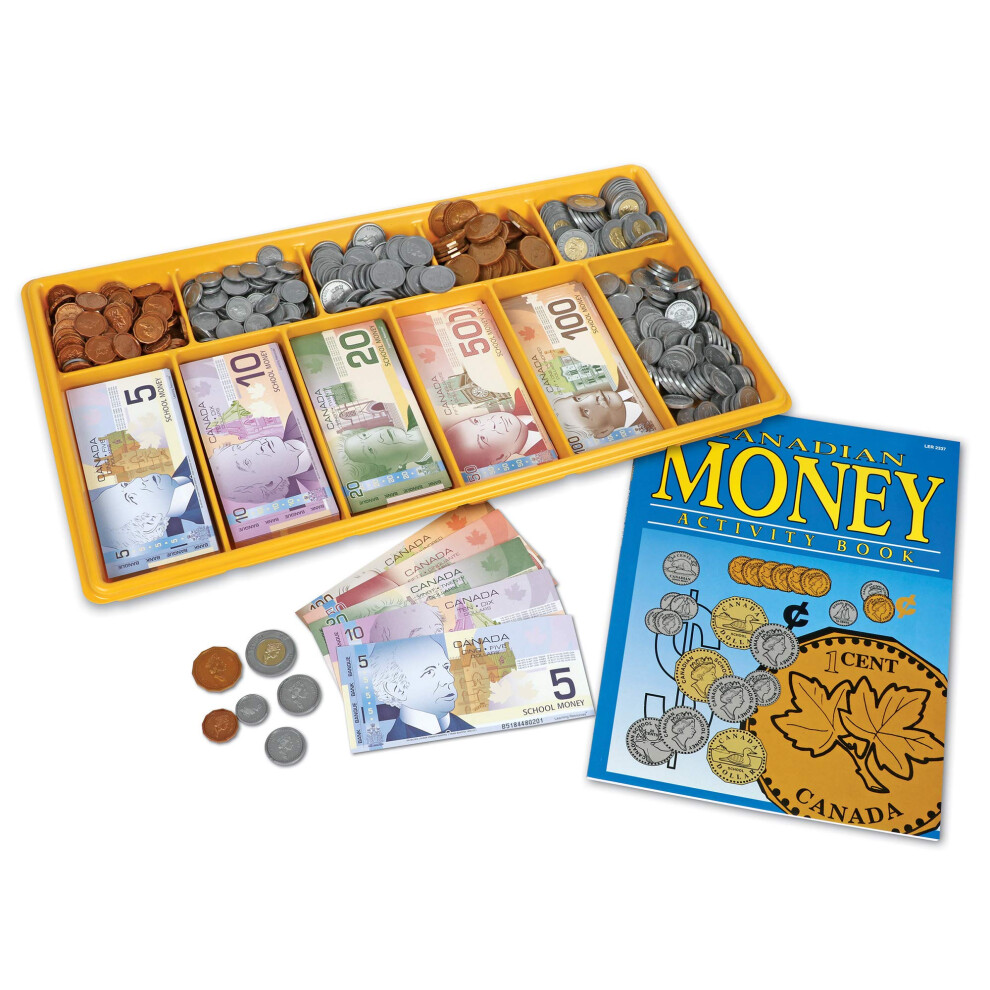 Learning Resources Canadian Classroom Money Kit  Play Money for Kids