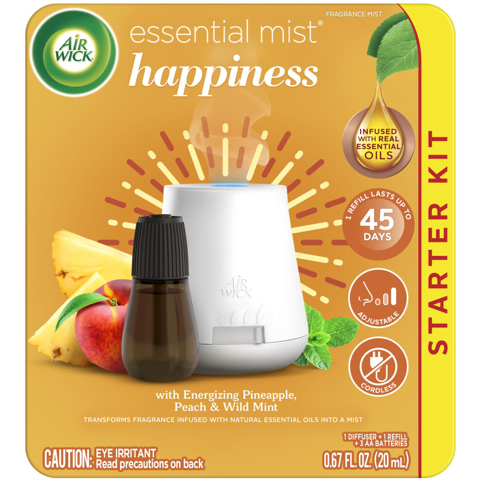 Air Wick Essential Mist Starter Kit (Diffuser + Refill)  Joy  Essentia