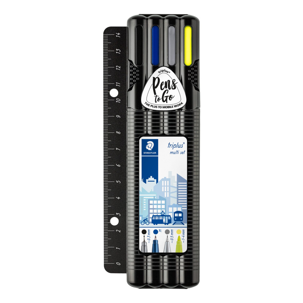 Staedtler 34 Sb4b-r Triplus Multi Writing Set