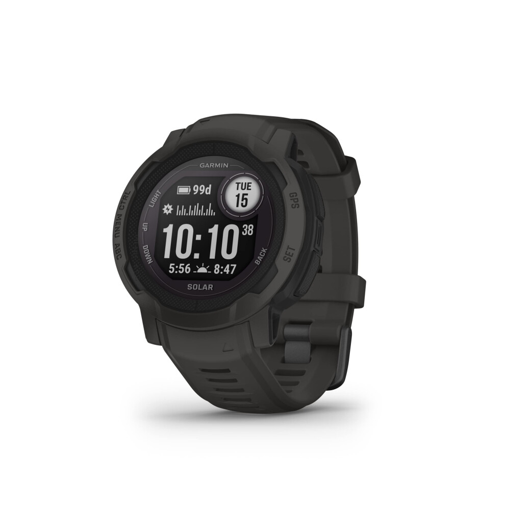 Garmin 010-02626-10 Instinct 2  Rugged Outdoor Watch with GPS  Built f