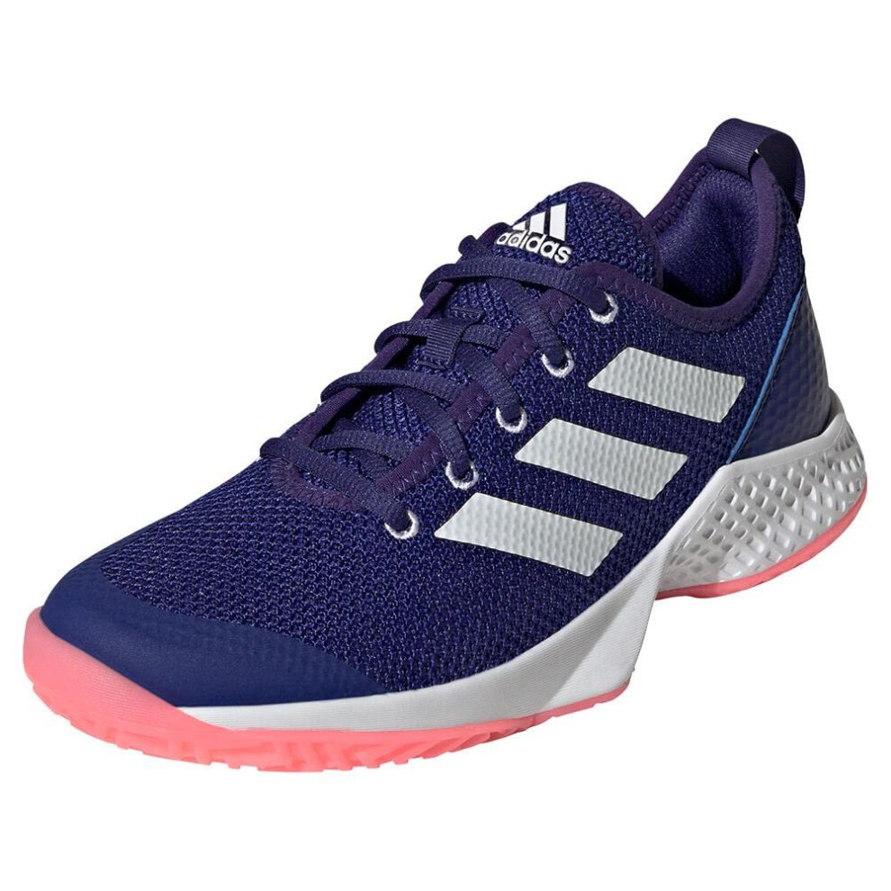 adidas Courtflash Legacy Indigo/White/Acid Red 10.5 B (M)