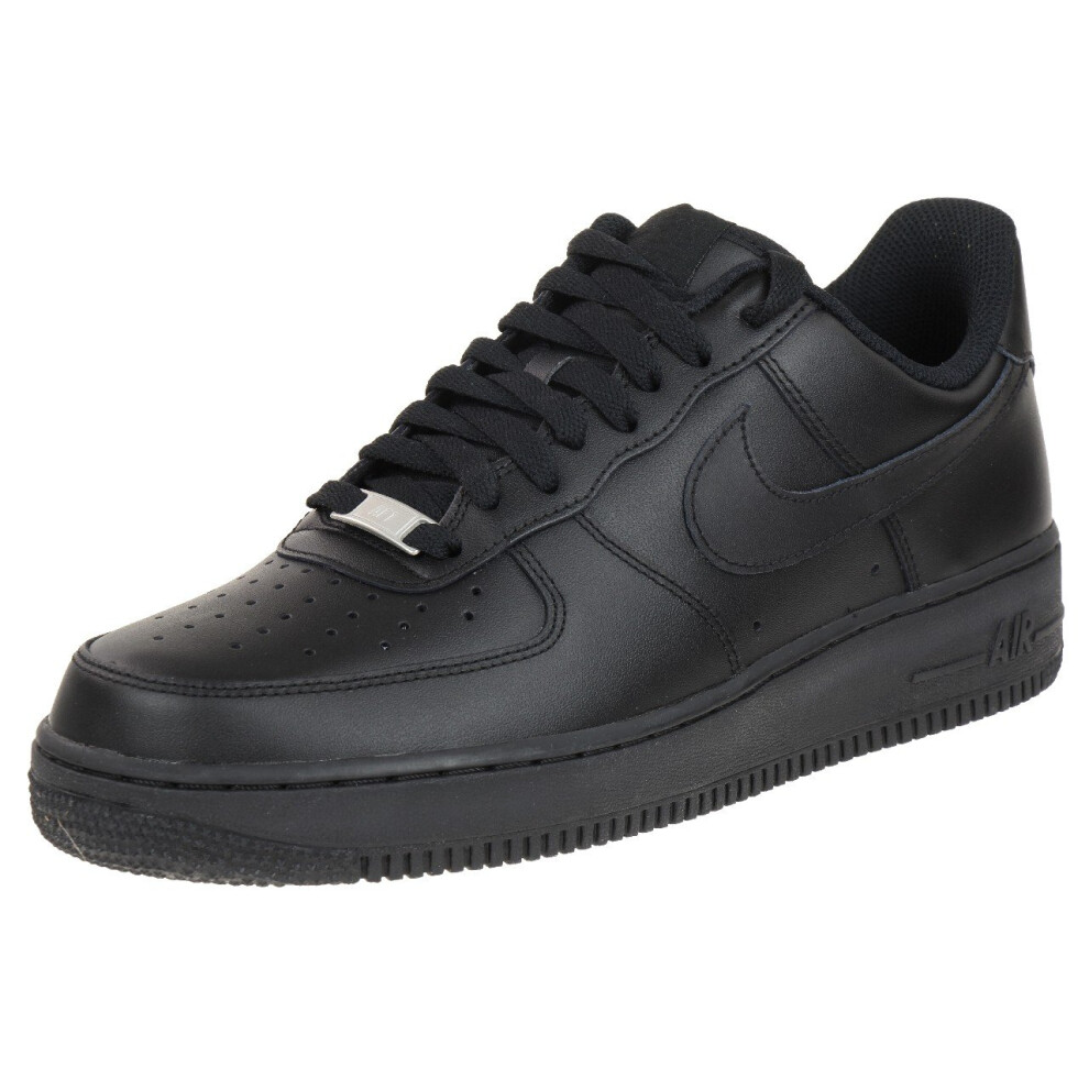 Nike Air Force 1 '07 Basketball Shoe ,Black,11 Men Us