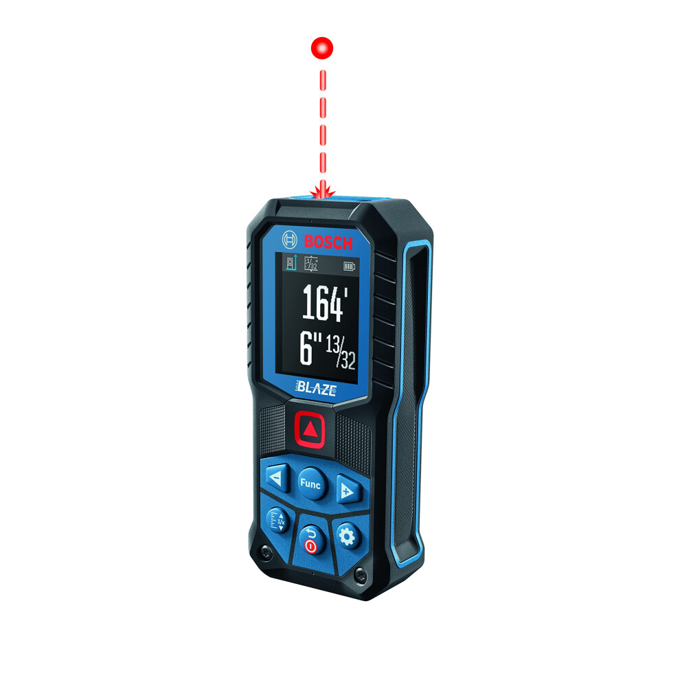 BOSCH GLM165-22 165 Ft Blaze Laser Distance Measure  Includes 2 AA Bat