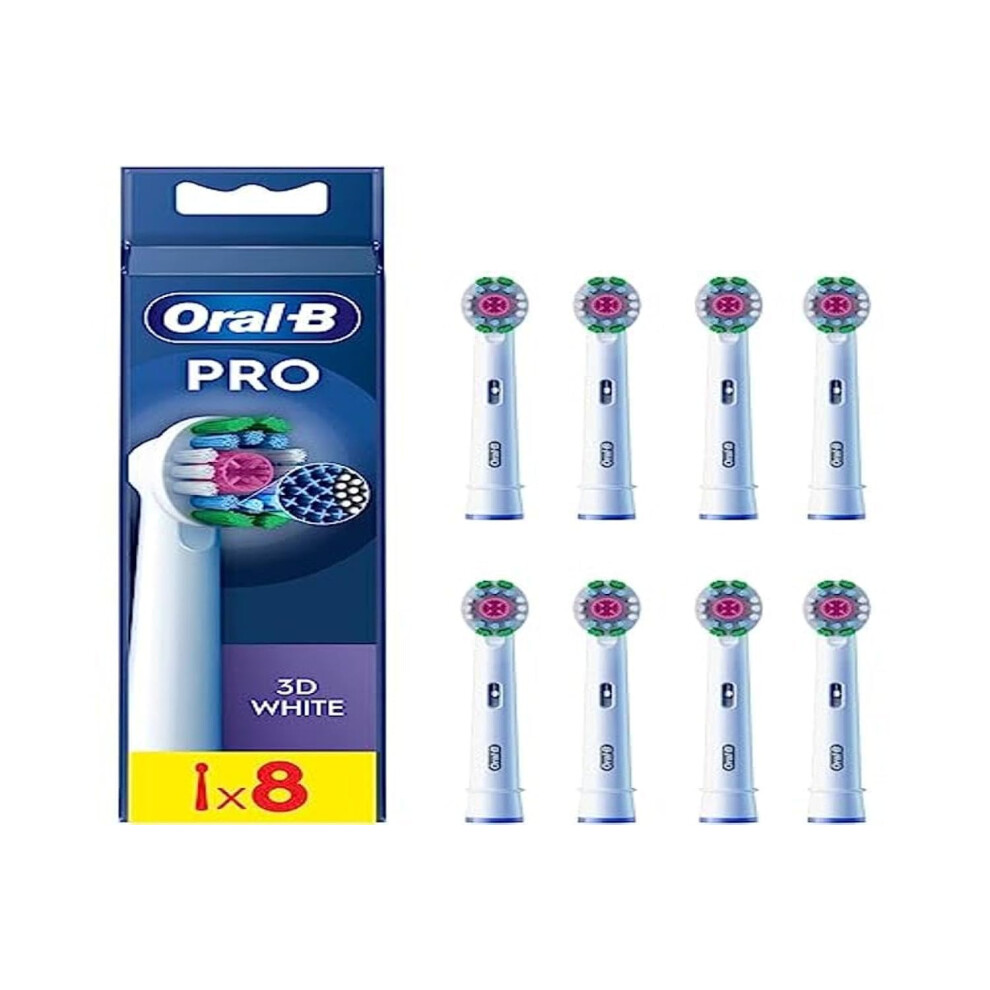 Oral-B Pro 3D White Electric Toothbrush Head  X-Shaped Bristles and Un