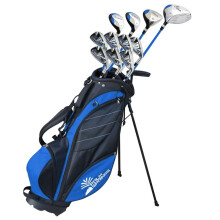 Palm Springs Golf Visa Men's Graphite and Steel Hybrid Club Set and St