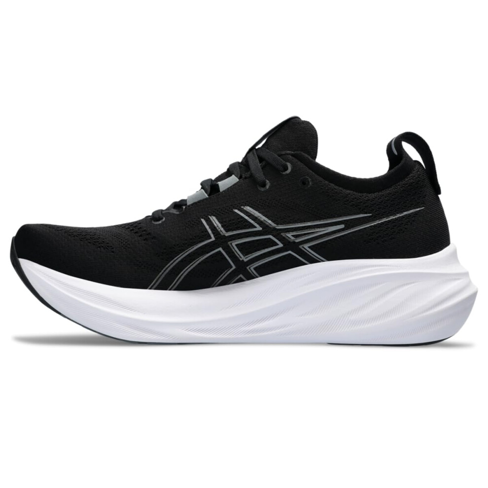 ASICS Men's Gel-Nimbus 26 Running Shoe  9.5  Black/Graphite Grey