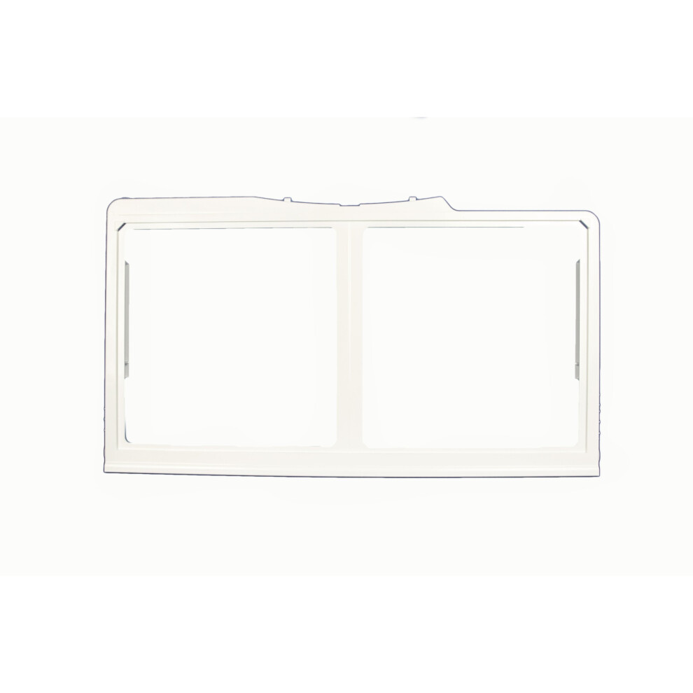 LG Electronics 3551JJ1065C Refrigerator Crisper Cover Frame  White