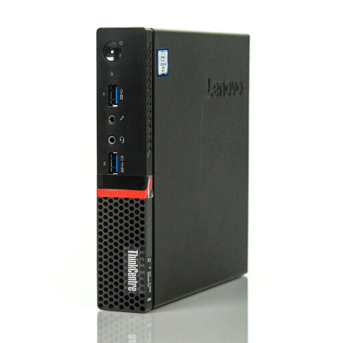 Refurbished Lenovo Lenovo ThinkCentre M900 Tiny Desktop  Quad Core Intel Core i5-6500T  2 1