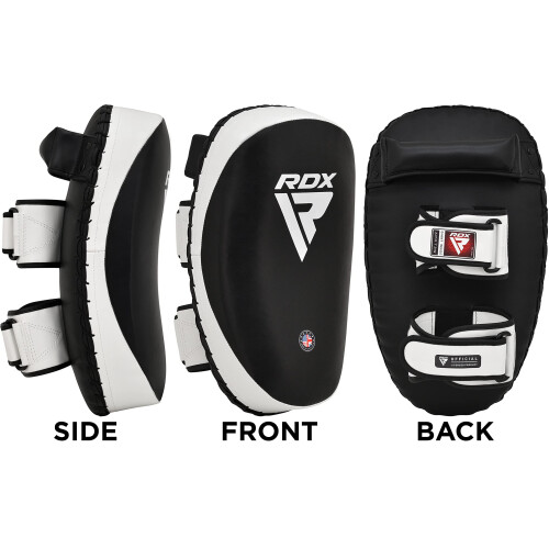 RDX Thai Pads for Kickboxing Muay Thai with Solid Handle Grip  Maya Hi 1