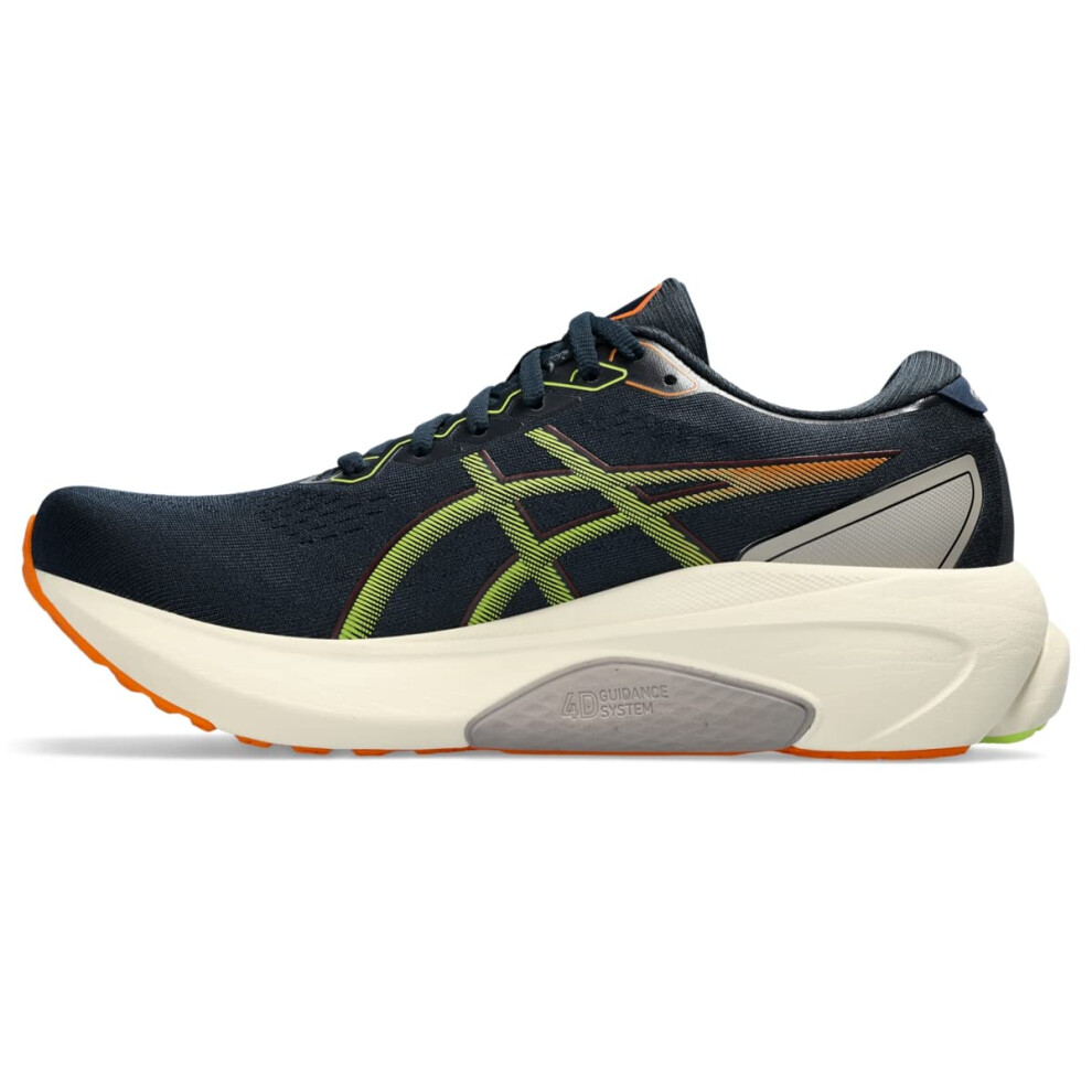 ASICS Men's Gel-Kayano 30 Running Shoes  11.5  French Blue/NEON Lime