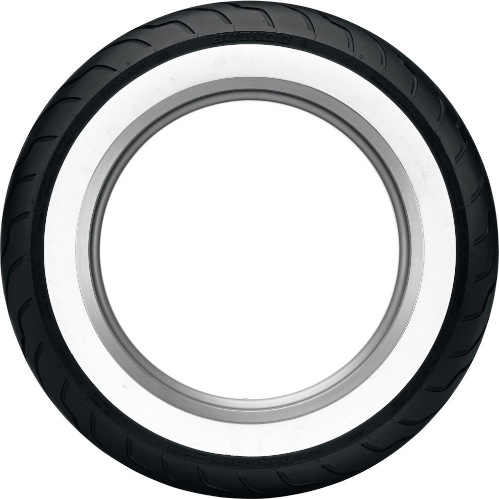 Dunlop American Elite Whitewall Rear Tire (Wide Whitewall / MU85B16)