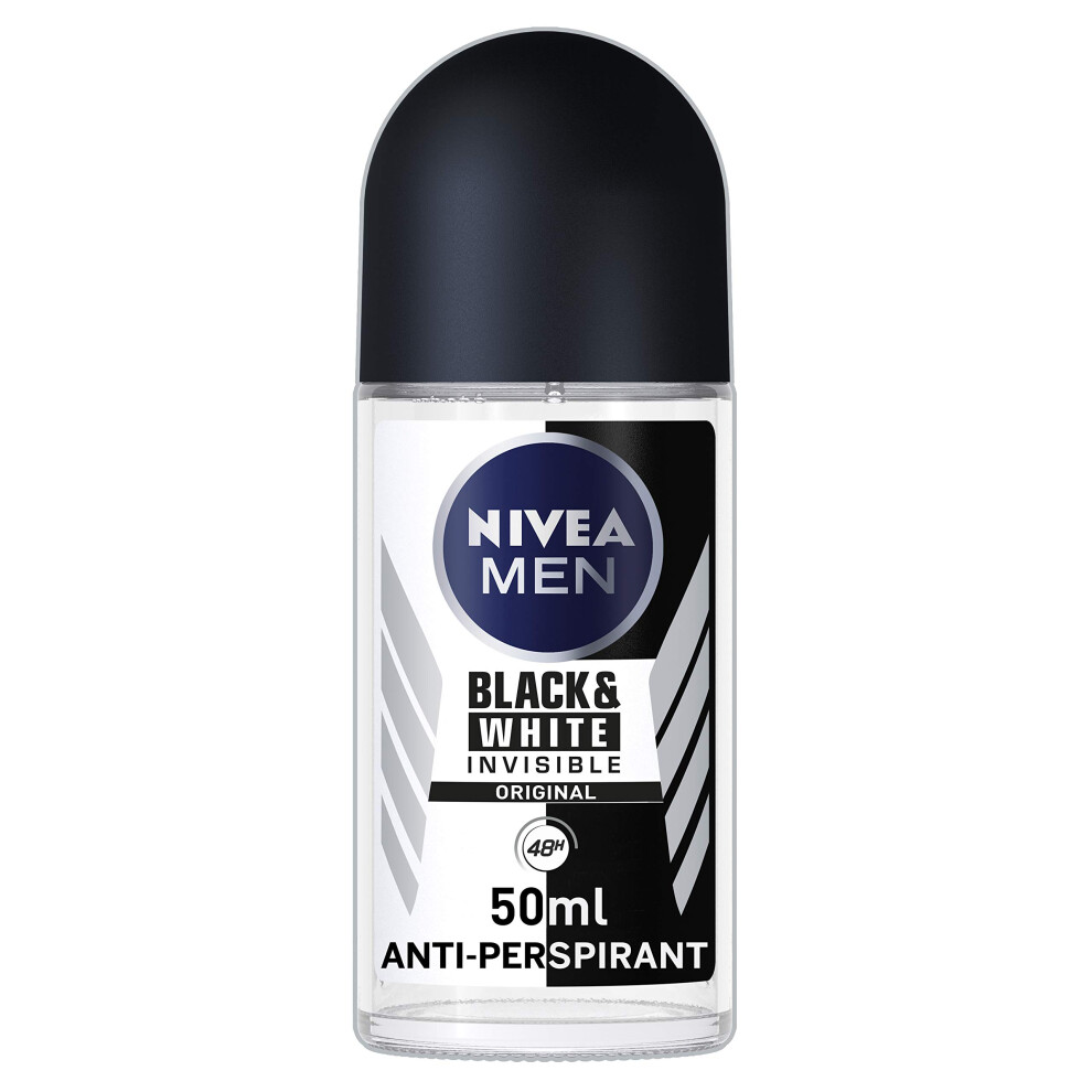 NIVEA 48h Deodorant Roll-on Roll on Invisible for Black&white Anti Per