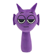 (Purple 25cm) Sprunki Plush Toy Plushies Stuffed Doll Kids Gifts