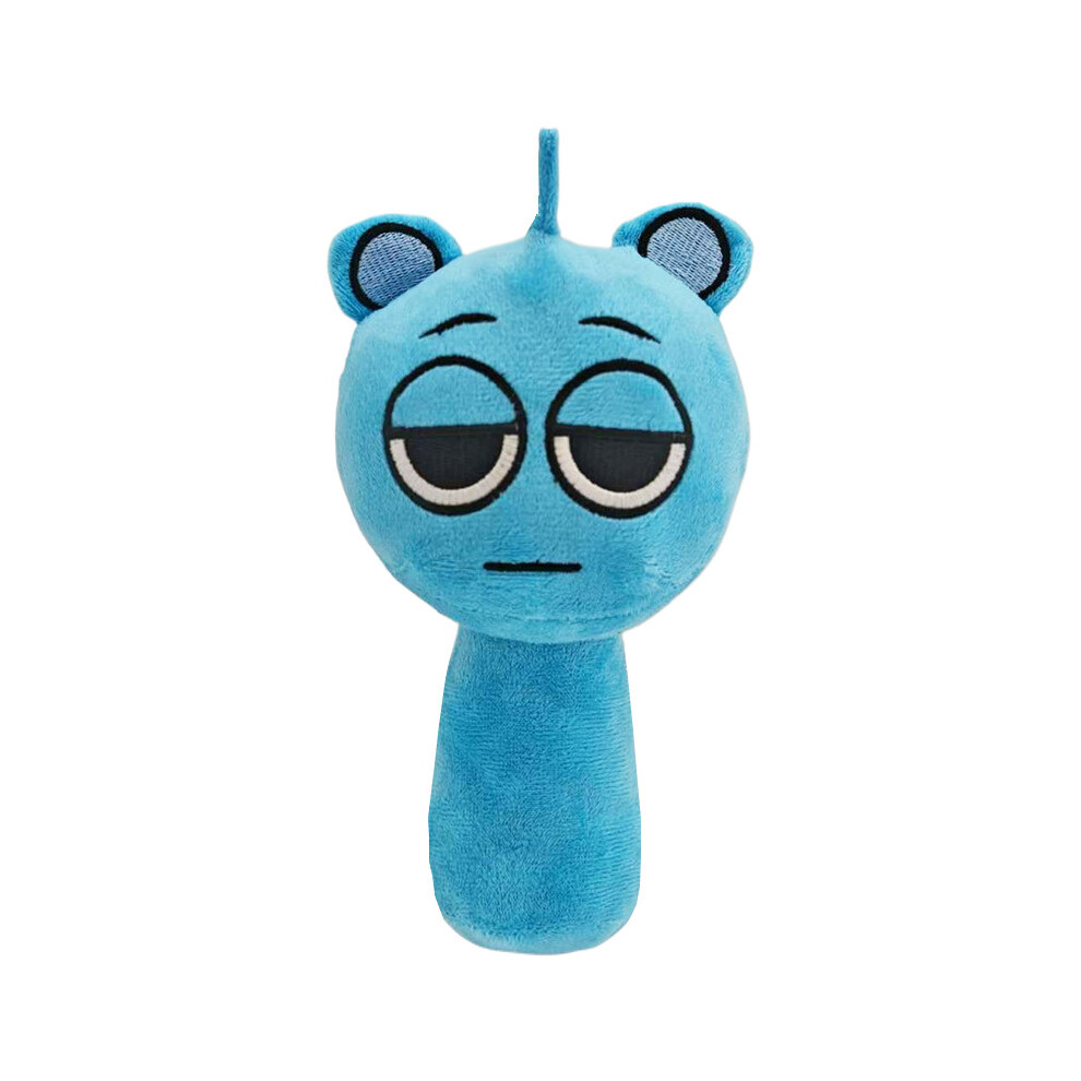 ( 25Cm) Sprunki Plush Toy Plushies Stuffed Doll Kids Gifts Blue