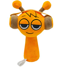 (Orange 25cm) Sprunki Plush Toy Plushies Stuffed Doll Kids Gifts