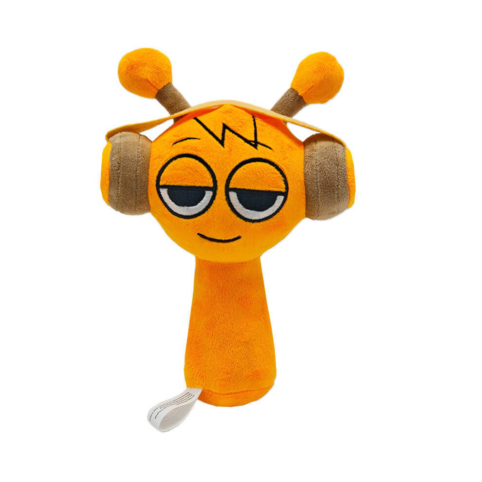 ( 25Cm) Sprunki Plush Toy Plushies Stuffed Doll Kids Gifts Orange