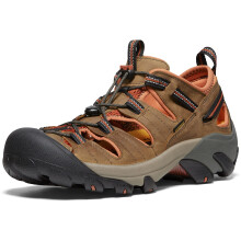 KEEN Men's Arroyo 2 Closed Toe Hiking Sandals Black Olive/Bombay Brow