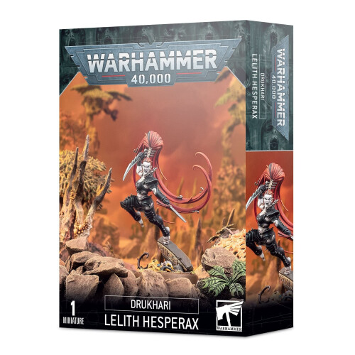 Games Workshop Games Workshop Warhammer 40k - Drukhari Lelith Hesperax - Tabletop Miniatures Wargame