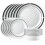 Corelle 18-Piece Round Dinnerware Set  Service for 6  Lightweight Roun 1
