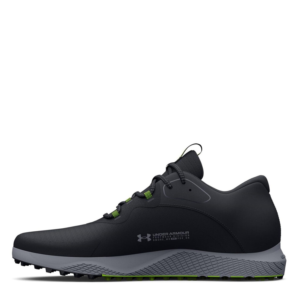 Under Armour Men's Charged Draw 2 Spikeless Cleat  (002) Black/Black/M