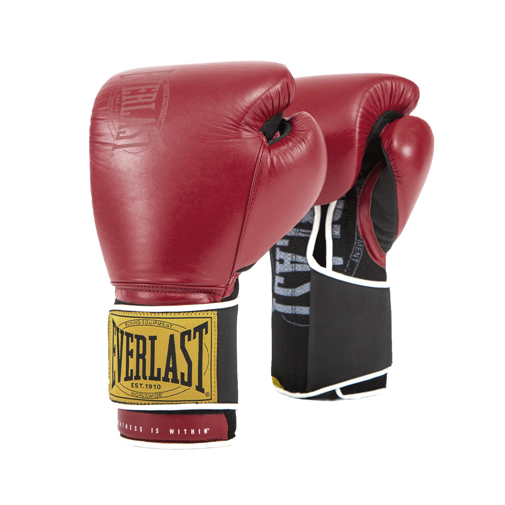 Everlast P00001707 1910 Classic Training Glove Red 14OZ