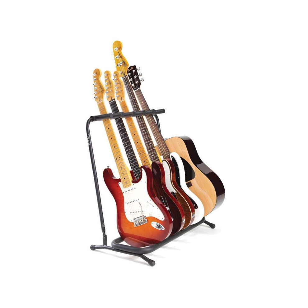 Fender Multi-Guitar Folding Stand  5-space Black