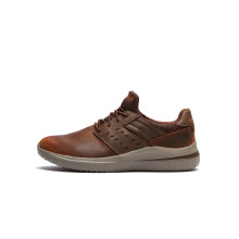 Skechers USA miesten miesten Delson 3.0-Ezra Nahkainen Bungee Lace Sneaker Ruskea 9.5