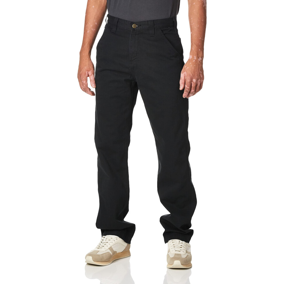 Carhartt Men's Relaxed Fit Twill Utility Work Pant  Black  30W x 34L