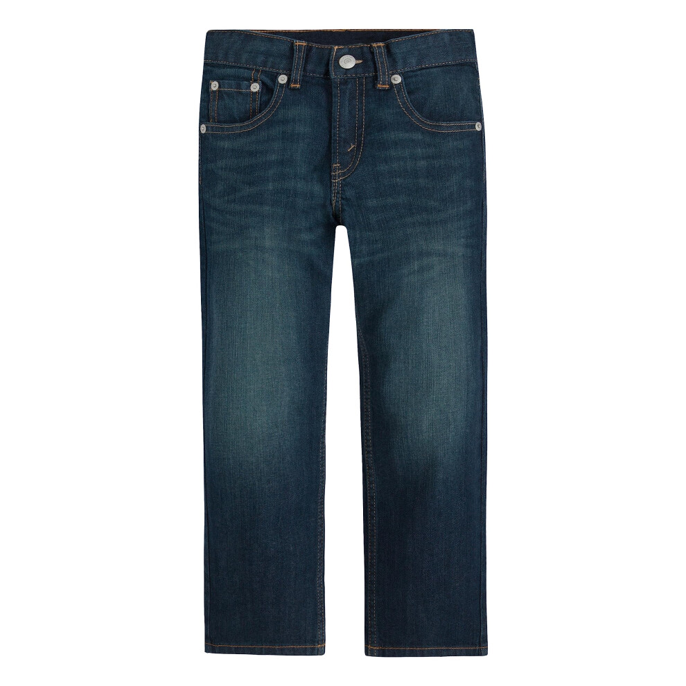 Levi's Boys' 505 Regular Fit Jeans  Cash  7x