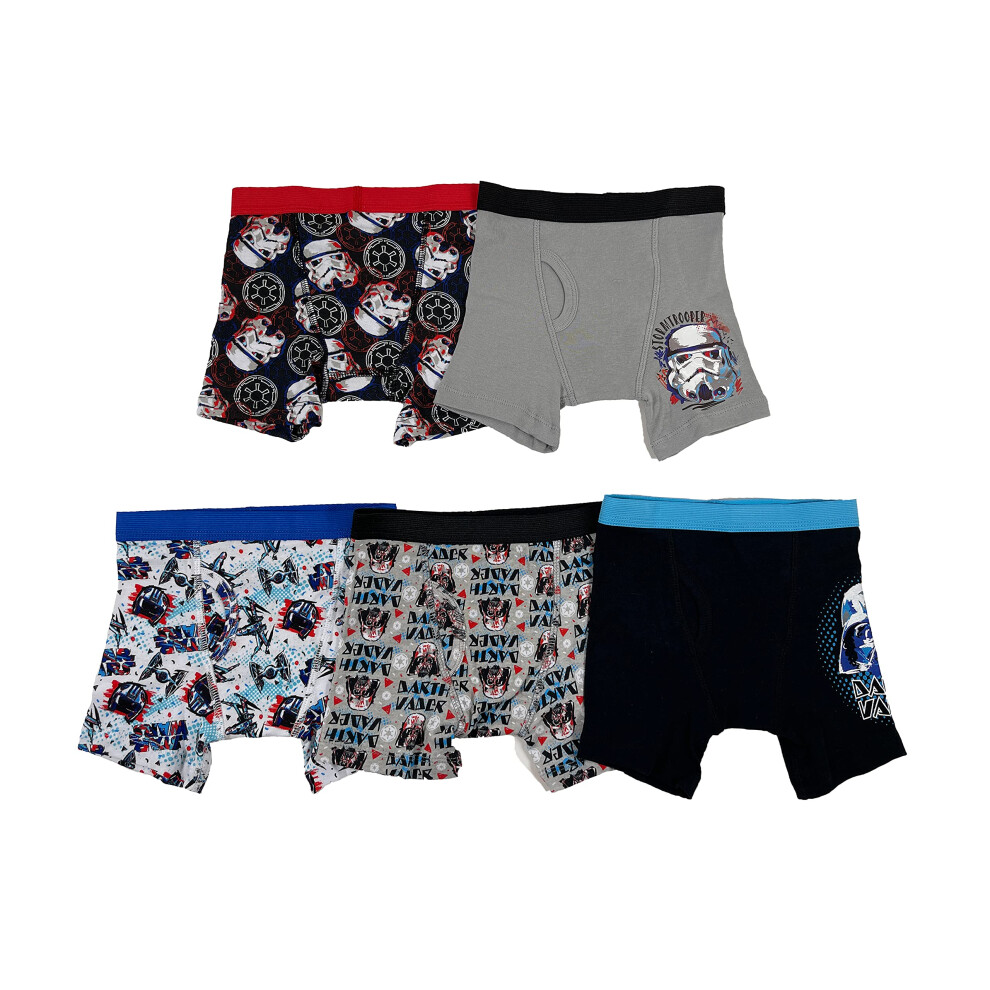 STAR WARS Boys Boxer Brief Multipacks With Millennium Falcon  Darth Va