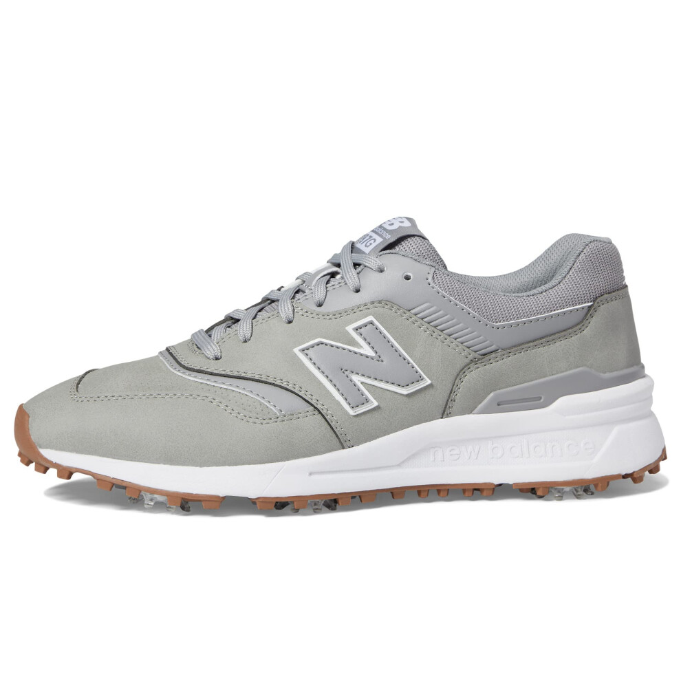 New Balance Mens 997 Golf Shoe  Grey  9.5 Wide US