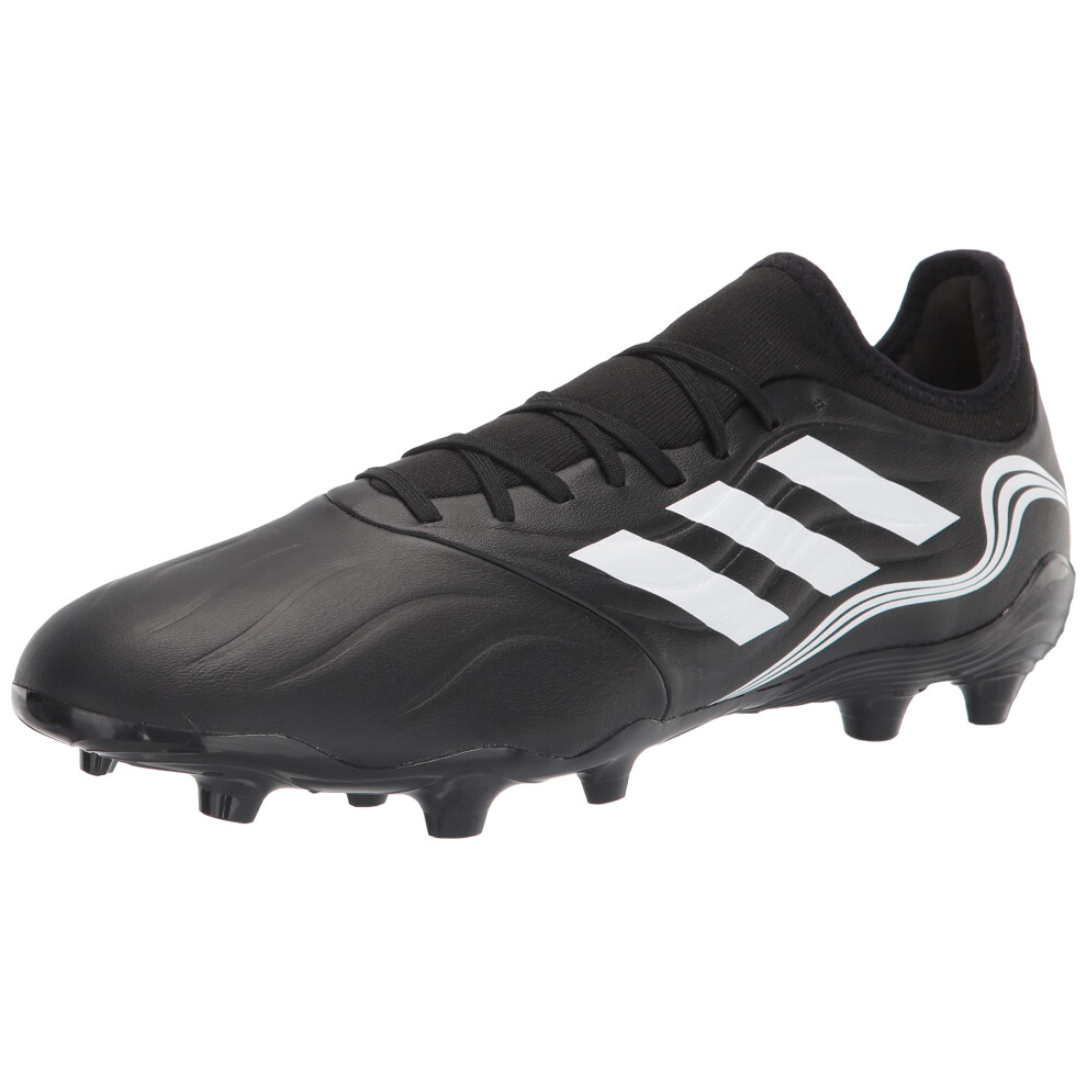 adidas Unisex Copa Sense.3 Firm Ground Soccer Shoe  Core Black/White/V