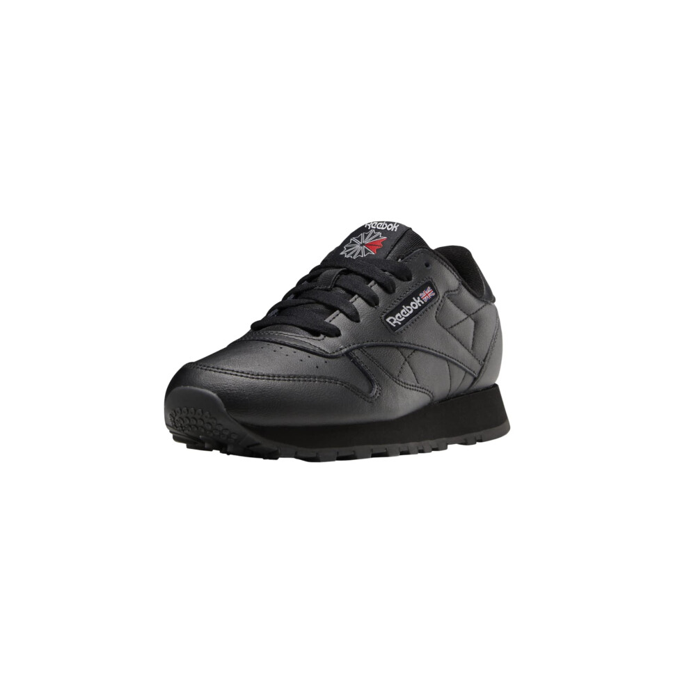 Reebok Boy's Classic Leather Sneaker  core Black/core Black/core Black