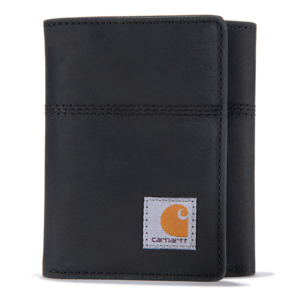 Carhartt Men's Casual Saddle Leather Wallets  Available in Multiple St