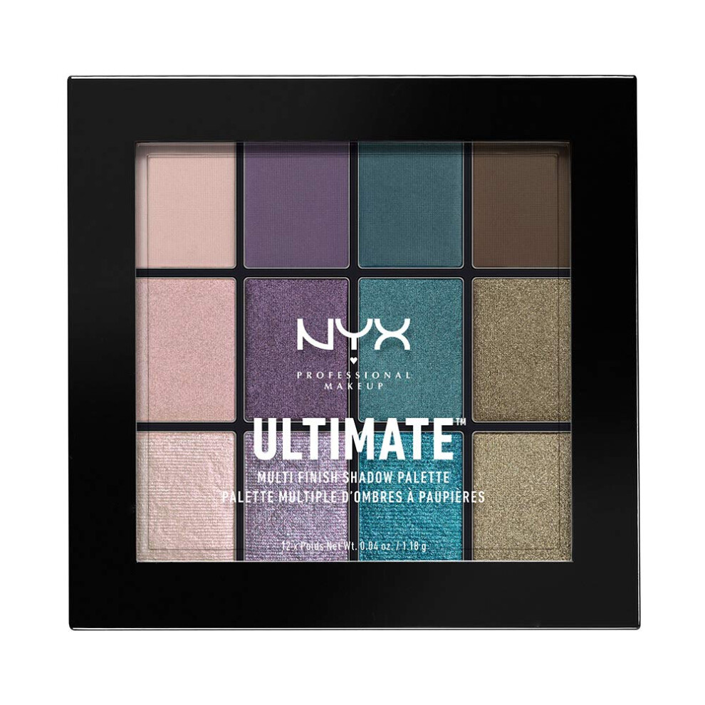 NYX PROFESSIONAL MAKEUP Ultimate Multi-Finish Shadow Palette  Eyeshado