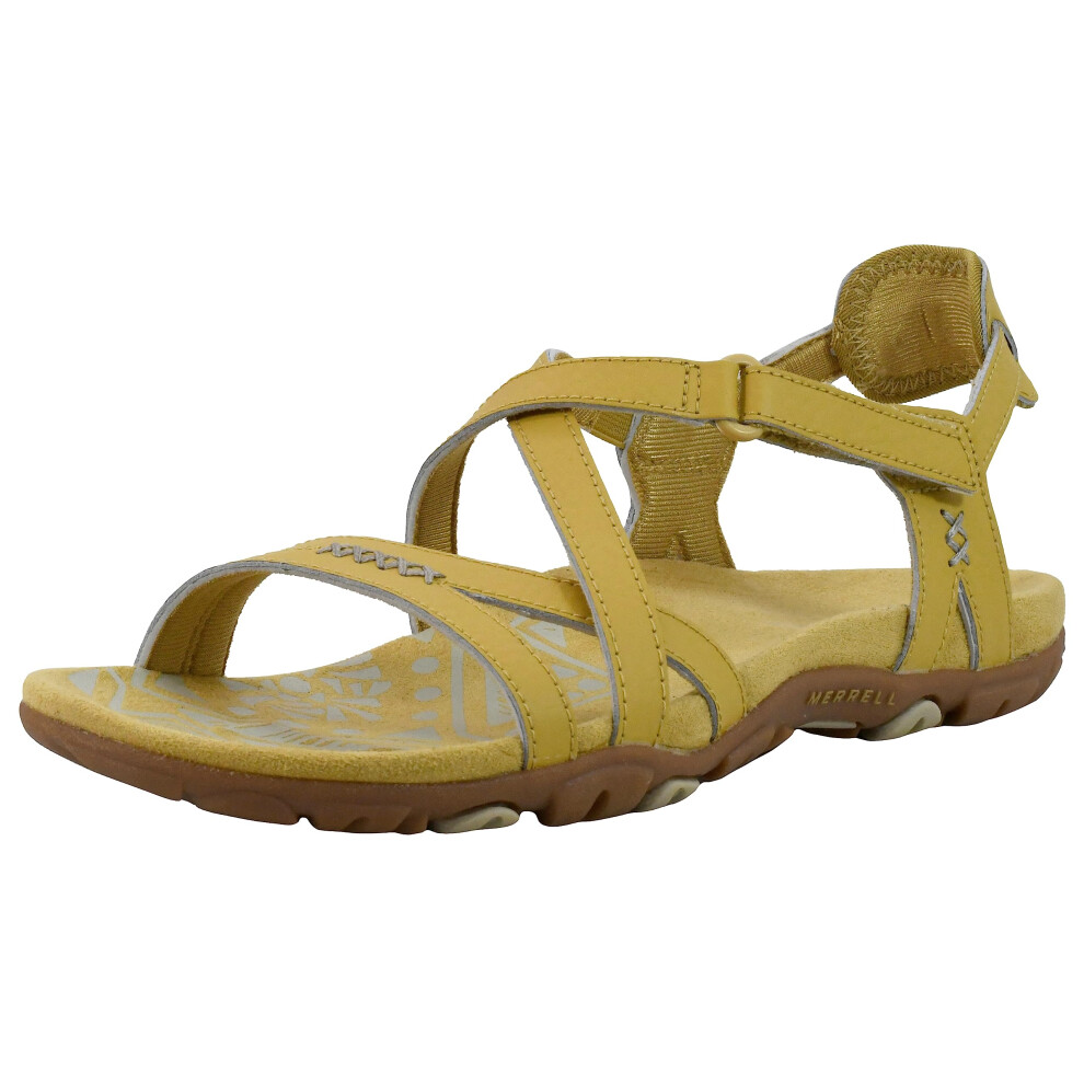 Merrell Women's Sandspur Rose Leather Sandal  Aspen  10 M US