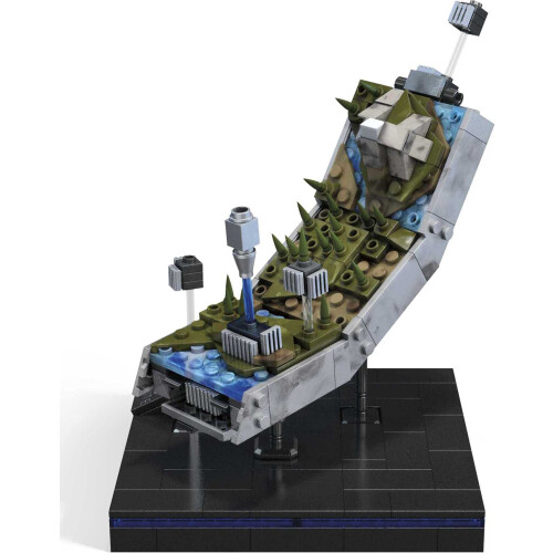 MEGA MEGA Construx HALO Forerunner Ring Installation 2