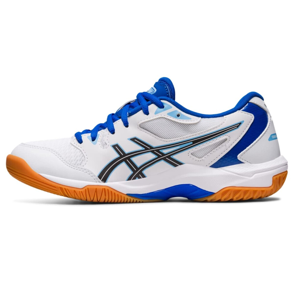 ASICS Women's Gel-Rocket 10 Volleyball Shoes  10  White/Arctic Blue