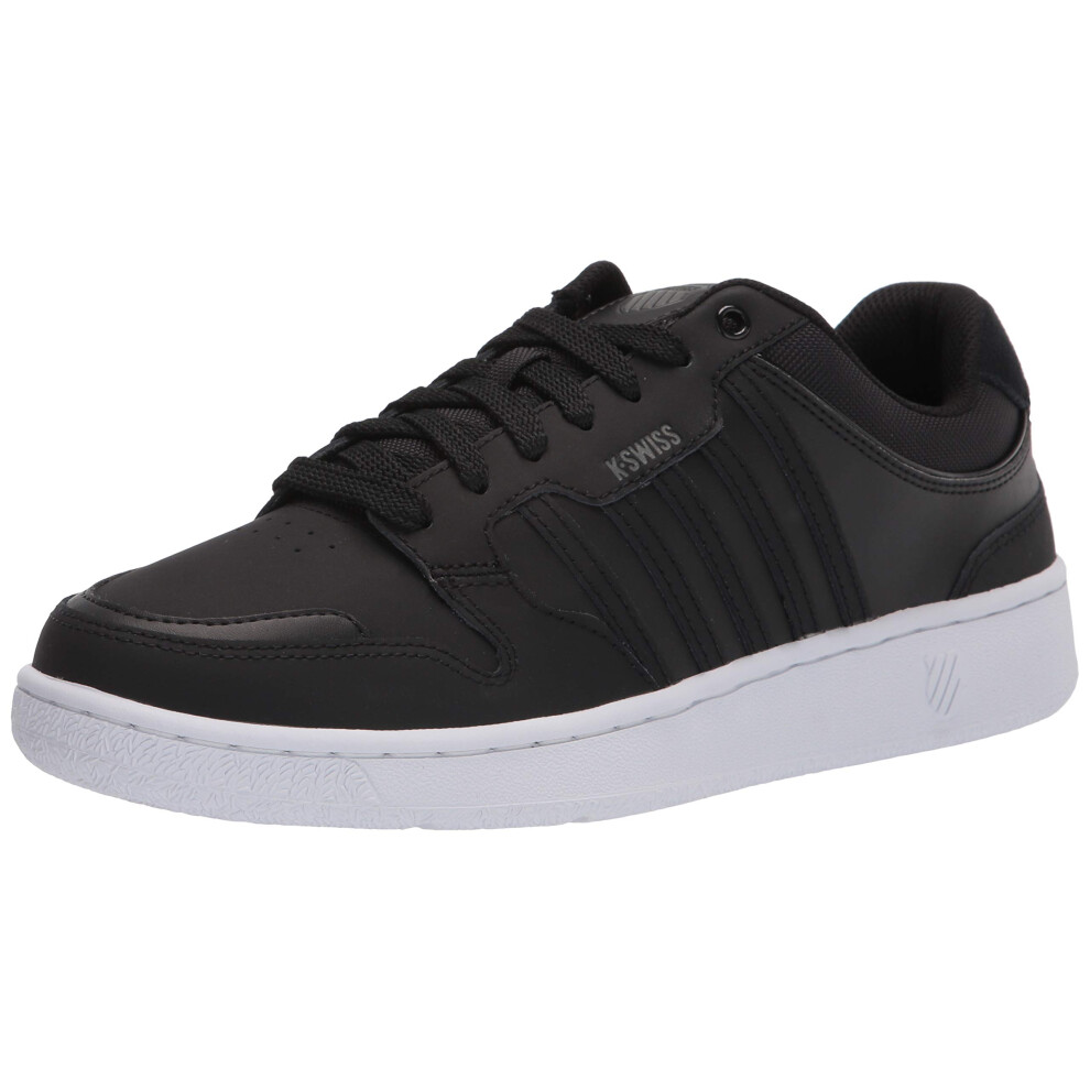 K-Swiss mens City Court Sneaker  Black/White  9 US