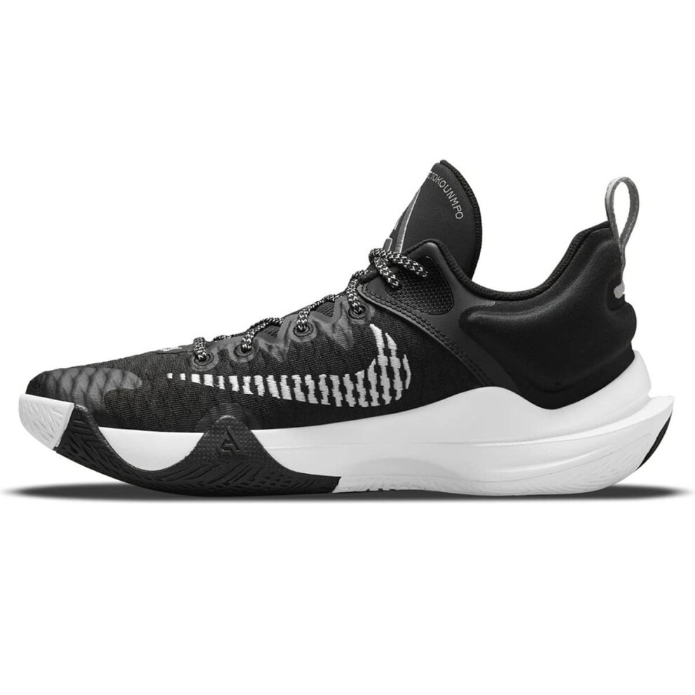 Nike Men's Giannis Immortality Athletic Basketball Shoes  Black/White-