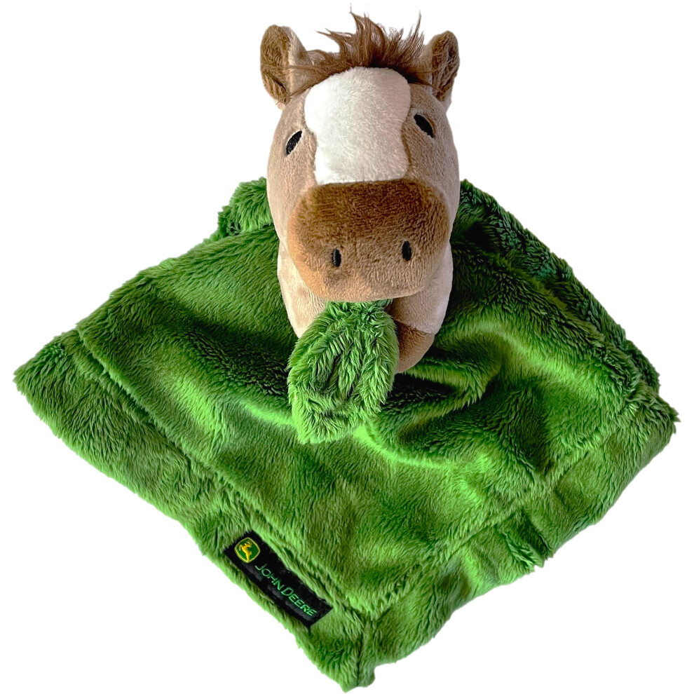 John Deere John Dere Baby Cuddle Blanket Farm Animal  Green  One Size