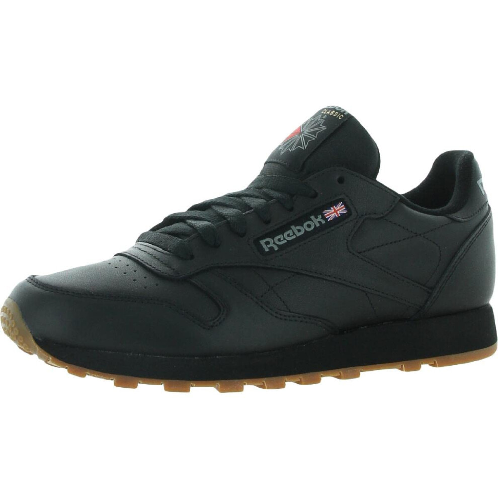 Reebok Men's Classic Leather Sneaker  Black/Gum 2  8